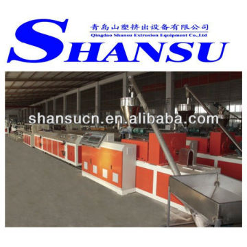 WPC Production Line (PVC/PP/PE+Wood powder)